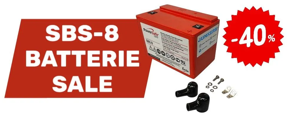 SBS-8 SALE - JETZT 40% SPAREN