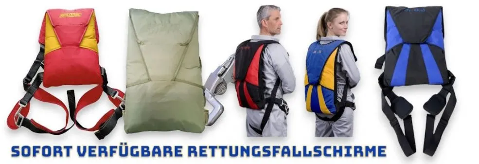 Sofort lieferbare Mars Rettungsfallschirme
