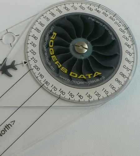 Rogers Data Navigationszirkel 500 für Karten im Maßstab 1:500.000