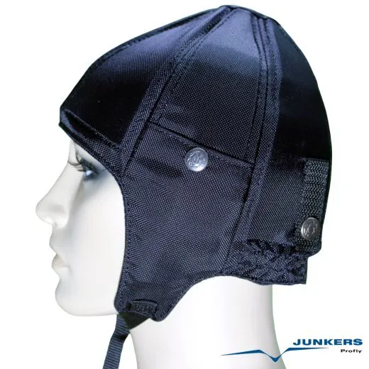 Fallschirmsprungkappe Schwarz Größe S
