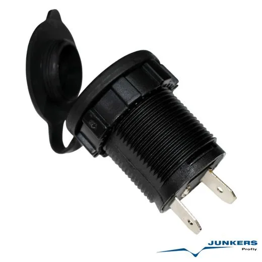 Zigarettenanzünder Einbaudose 60 cm Kabel 12V/24V