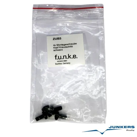 Montageschrauben Set f.u.n.k.e. ZUB3