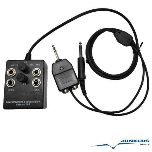 Skycom 200 - Portable 2 Platz Intercom mit VOX