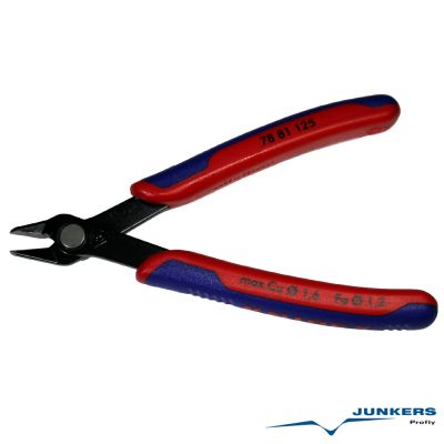 Seitenschneider, Electronic Super Knips®, 125 mm, brüniert Knipex