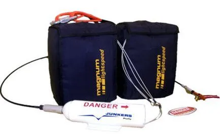 Junkers Magnum 800 Softpack Rettungssystem Experimental 800 Kg