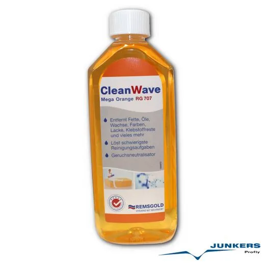 CleanWave Mega Orange RG 707 | Starker Fleckenentferner | 500 ml | Remsgold