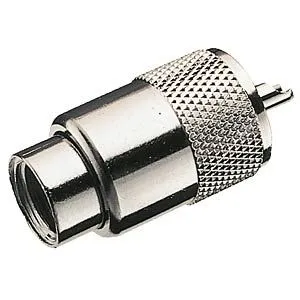UHF PL Antennenstecker PL 259 für 10 mm Kabel RG213