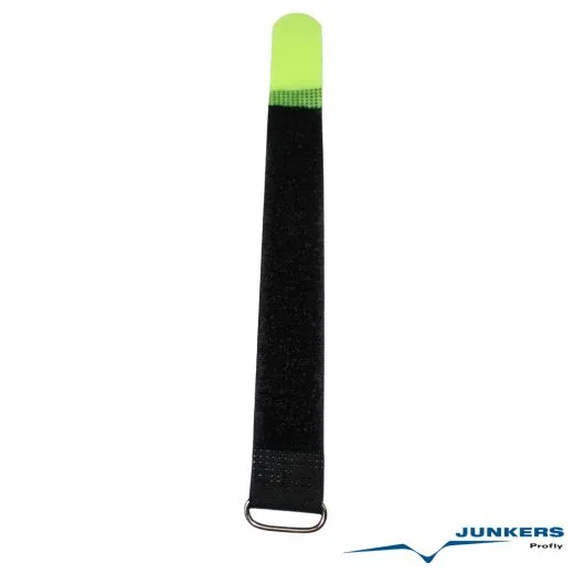 Klettband 20cm x 20mm Neongelb