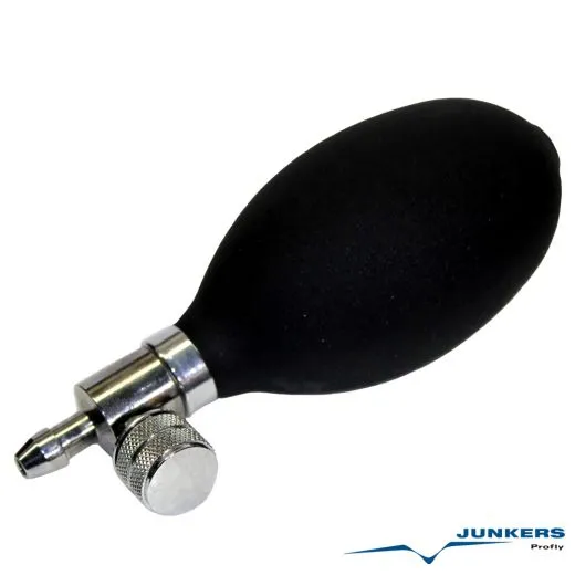 Handgebläse mit verchromtem Federventil