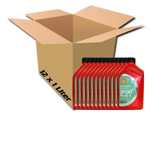 AeroShell Oil Sport Plus 4 | 1 Liter | Motoröl für Leicht- und Ultraleichtflugzeuge
