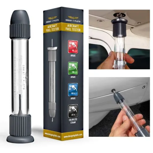 Aircraft Fuel Tester mit 6 Standard Bit-Einsätzen