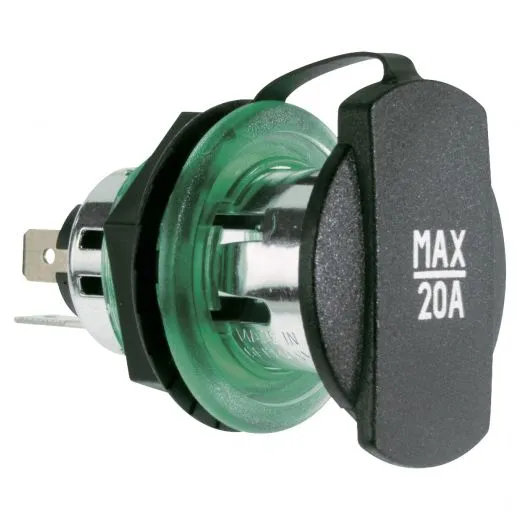 BST 23 KFZ Zigarettenanzünder Buchse 12/24V 20A Einbau