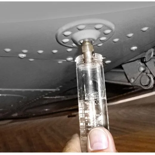 Aircraft Fuel Tester mit 6 Standard Bit-Einsätzen