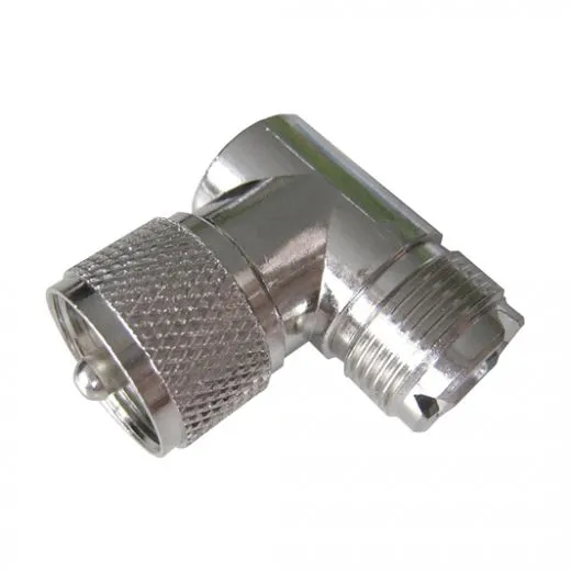 UHF Winkeladapter PL Stecker auf Buchse