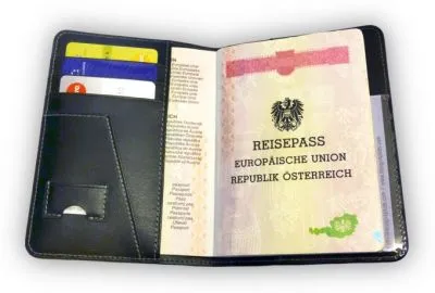 Pilot Passport Set - Leder Passporthülle & Kofferanhänger