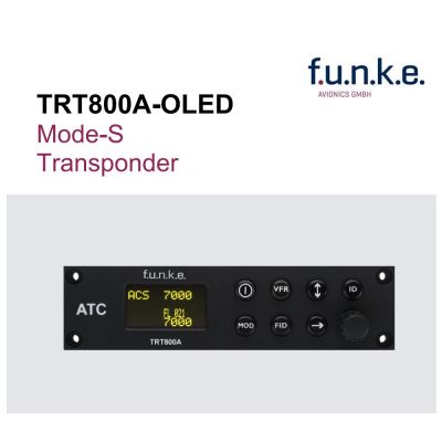 f.u.n.k.e. AVIONICS Transponder TRT 800A OLED, A/C/S