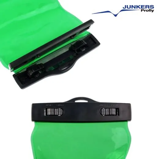 Wasserdichte Schutzhülle (grün) u. A. für Yaesu FTA-250 Handfunkgeräte