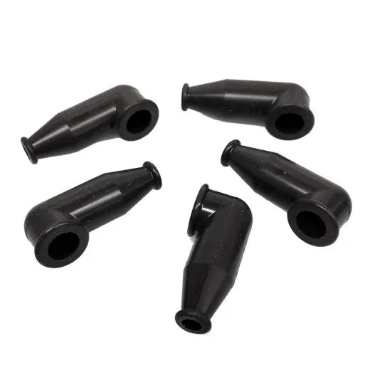 ACS Batterie Polabdeckung Polkappe Silikon Black