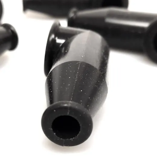 ACS Batterie Polabdeckung Polkappe Silikon Black