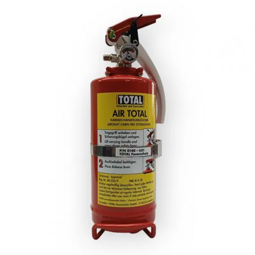 Air Total Halon Luftfahrtfeuerlöscher Typ HAL 1,2