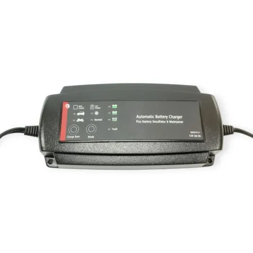 Automatisches Batterieladegerät 12V 2 / 5 A - Granit Black Edition