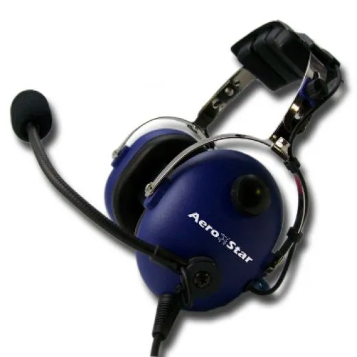 Kinder Piloten-Headset AeroStar -child- blau