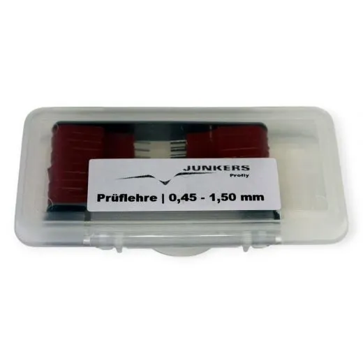 Einstellprüflehre 0,45 - 1,50 mm 20-tlg.