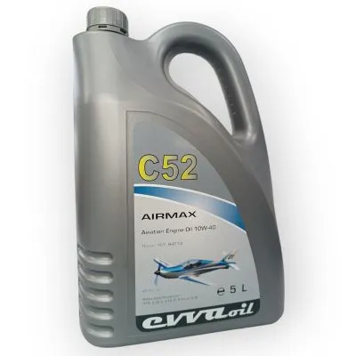 EVVA C 52 AIRMAX Flugmotoren Öl Aviation 10W-40 - 5 Liter