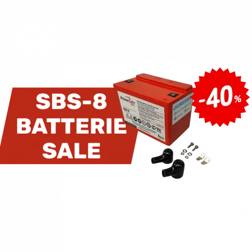 Hawker EnerSys Powersafe SBS-8 | Leichte Starterbatterie für Ultraleicht Flugzeuge | 12V 7,3 Ah
