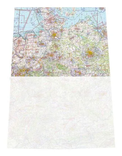 ICAO Wandkarte Deutschland, Blatt NORD (1:500.000, Ausgabe 2025)