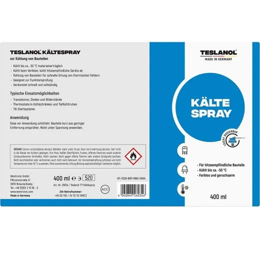 Teslanol Kältespray 400ml