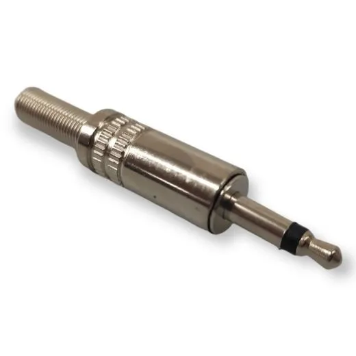 Metall Klinkenstecker 3,5mm Mono f.u.n.k.e.