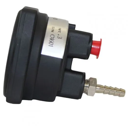 Ladedruckanzeige UMA MANIFOLD PRESS 57mm incl. Anschlusstülle