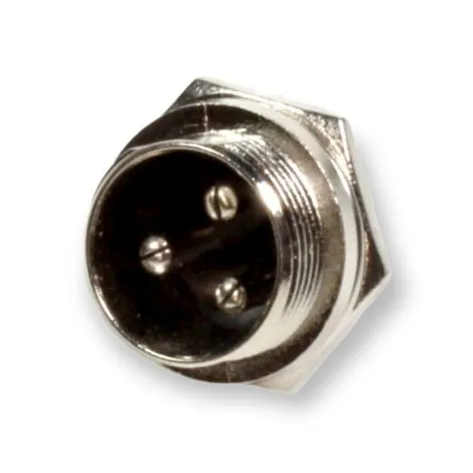 Mikrofon Einbaustecker 3-polig