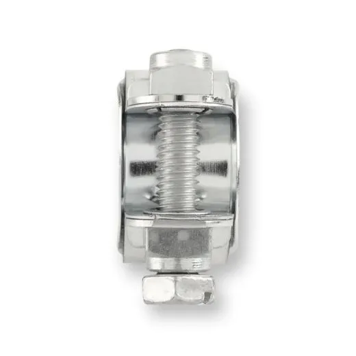 Normaclamp rundziehende Schlauchschelle, Stahl verzinkt 32,0 mm, Bandbreite 15 mm