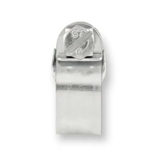 Normaclamp rundziehende Schlauchschelle, Stahl verzinkt 32,0 mm, Bandbreite 15 mm