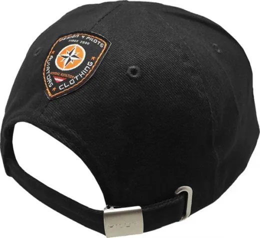 Pilot Cap Baumwolle Schwarz