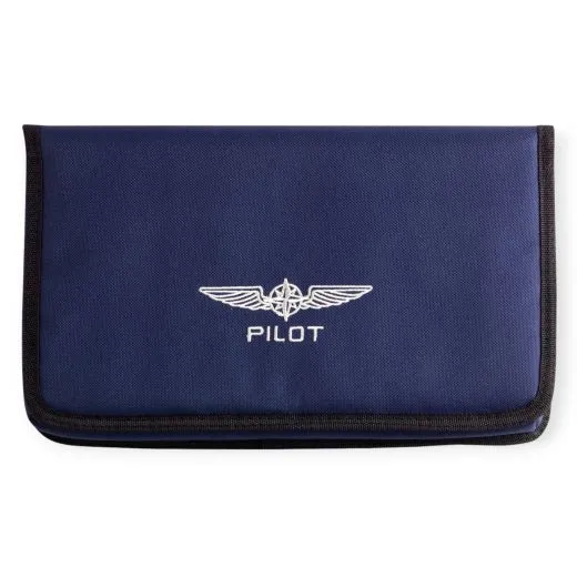 Piloten Dokumententasche Docubag Blau