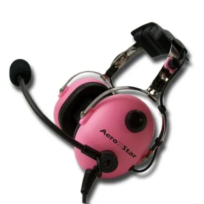 Kinder Piloten-Headset AeroStar -child- pink