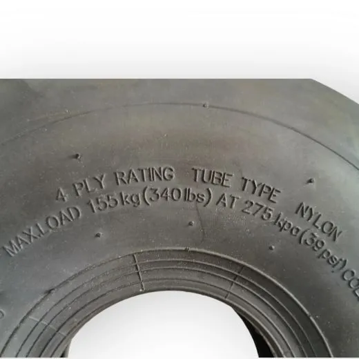 Reifen 4.00-4 / 4PR TT Rillen-Rib-Profil