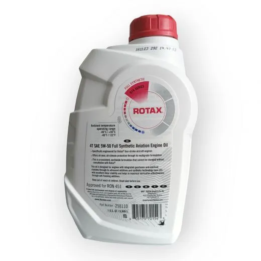 Rotax XPS 5W-50 Vollsynthetisches Luftfahrtmotorenöl 0.949 ml