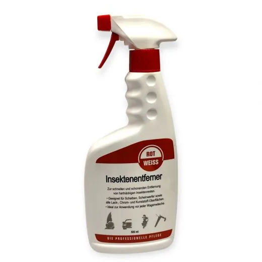 ROTWEISS Insektenentferner | Hochwirksam gegen Insektenreste | 500ml