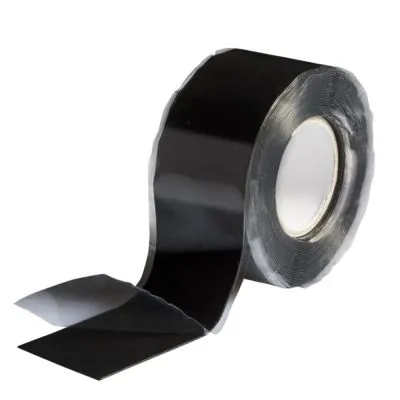 Silikonband selbstverschweißend Wasserdicht Luftdicht schwarz 3 m x 38 mm