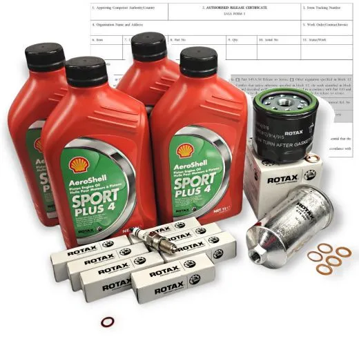 Servicepaket Rotax 912 IS - 200 Stunden Kontrolle - zertifiziert