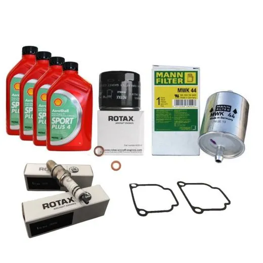 Servicepaket Rotax 912 (80 / 100 PS) - 200 Stunden Kontrolle mit ROTAX Zündkerzen