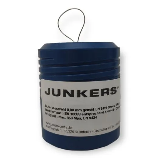 Sicherungsdraht 0,80mm gemäß LN 9424 Dose a 250gr.