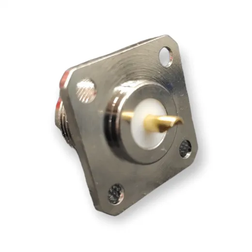 UHF PL Einbaubuchse mit Flanschmontage