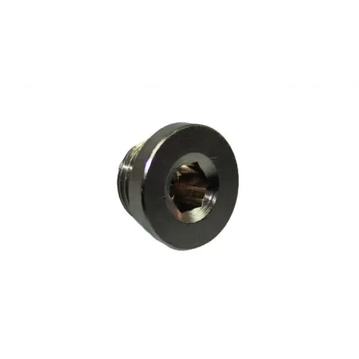 Verschlussstopfen Innenskt. G 1/8&quote; Messing vernickelt