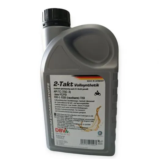 Vollsynthetisches DBV Walther 2-Takt Motorenöl | Ideal für Flugzeug- und Motorrad-Zweitaktmotoren