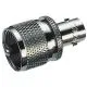 Adapter PL-Stecker UHF auf BNC-Buchse